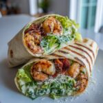 Grilled Shrimp Caesar Wraps