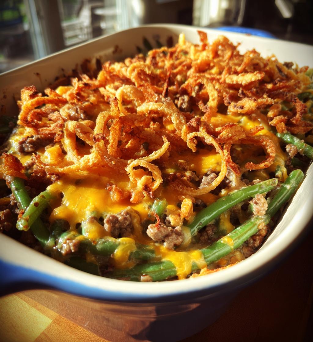 Ground Beef Green Bean Casserole - detail 1