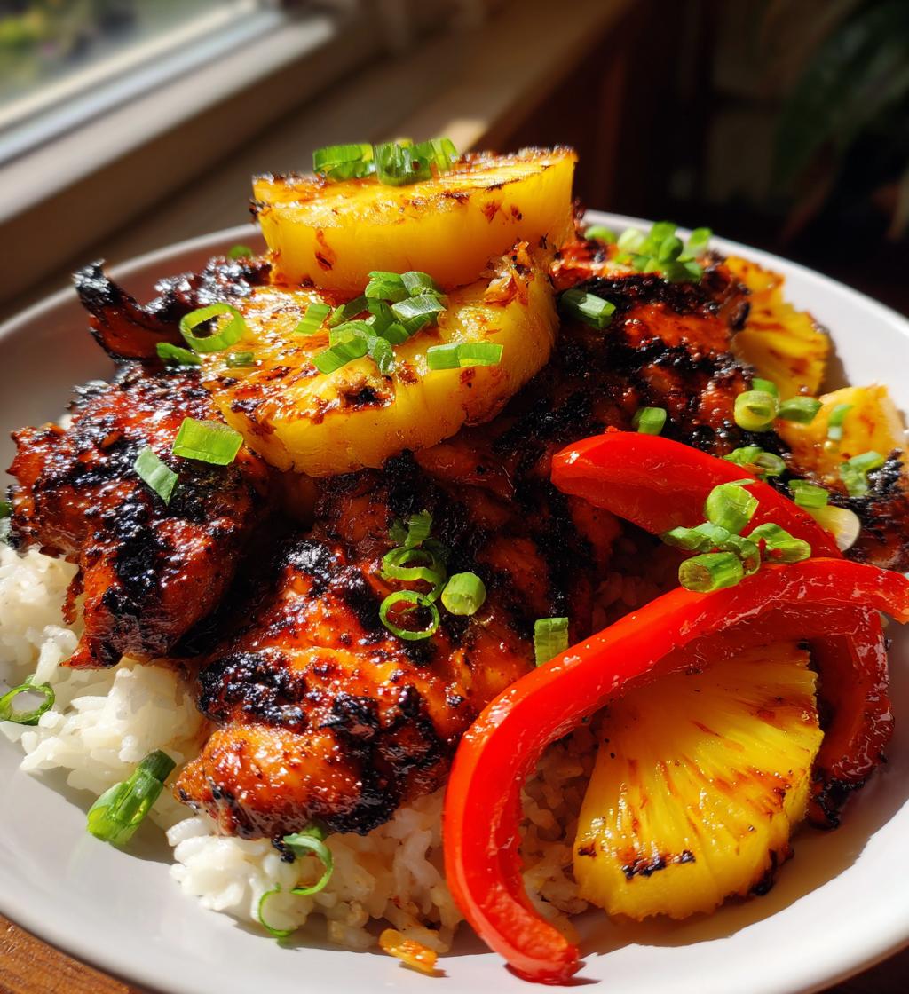 Hawaiian Huli Huli Chicken Stack - detail 1