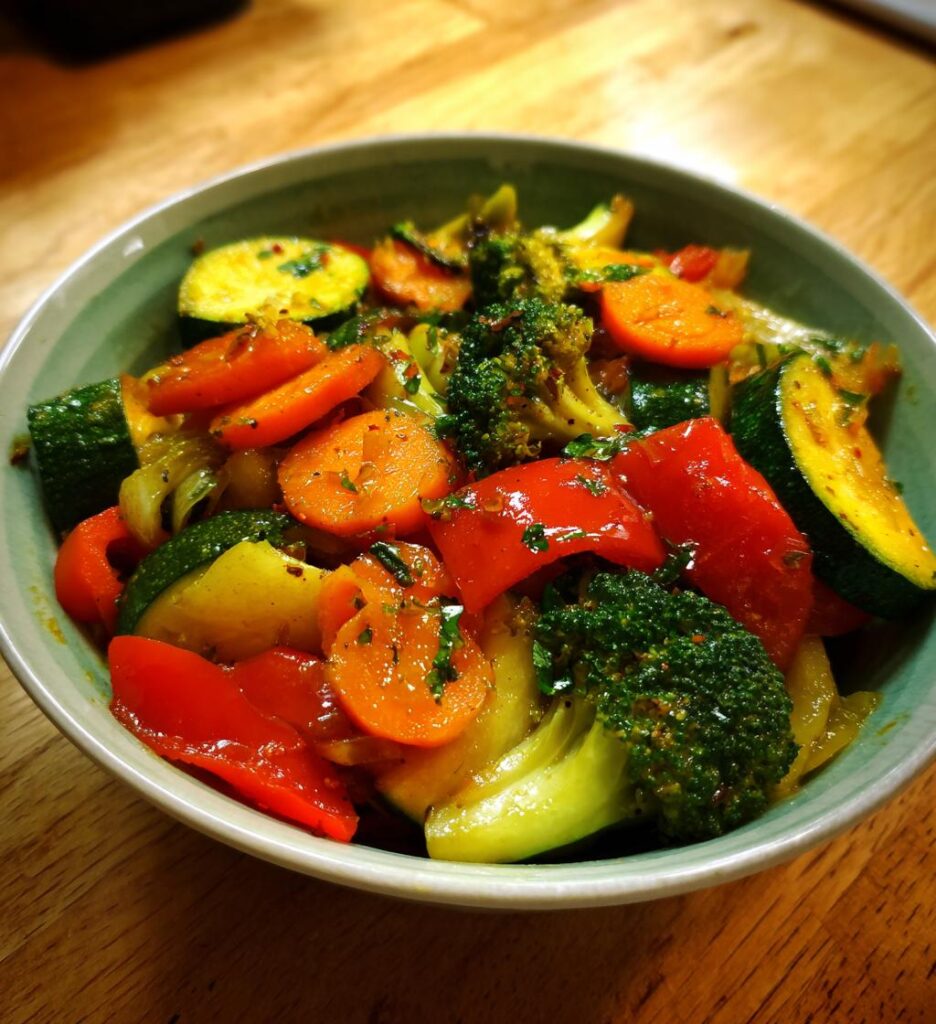 Healthy Sauteed Vegetables