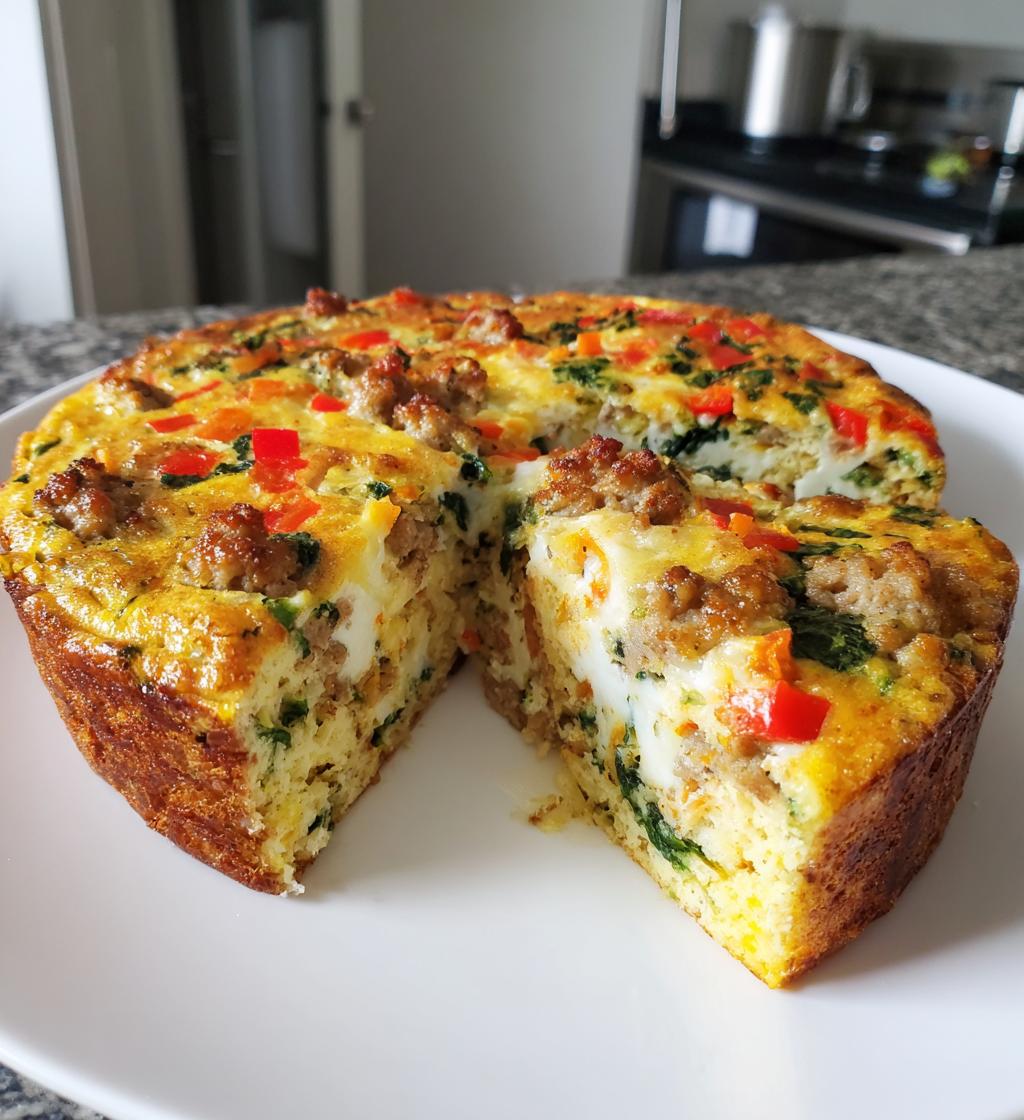 High Protein Breakfast Casserole - detail 1