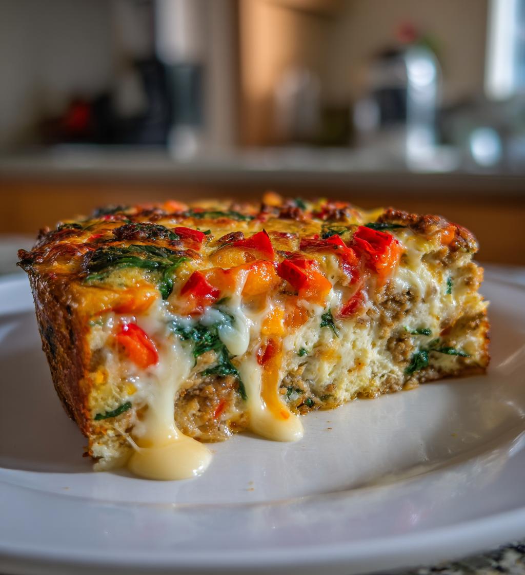 High Protein Breakfast Casserole