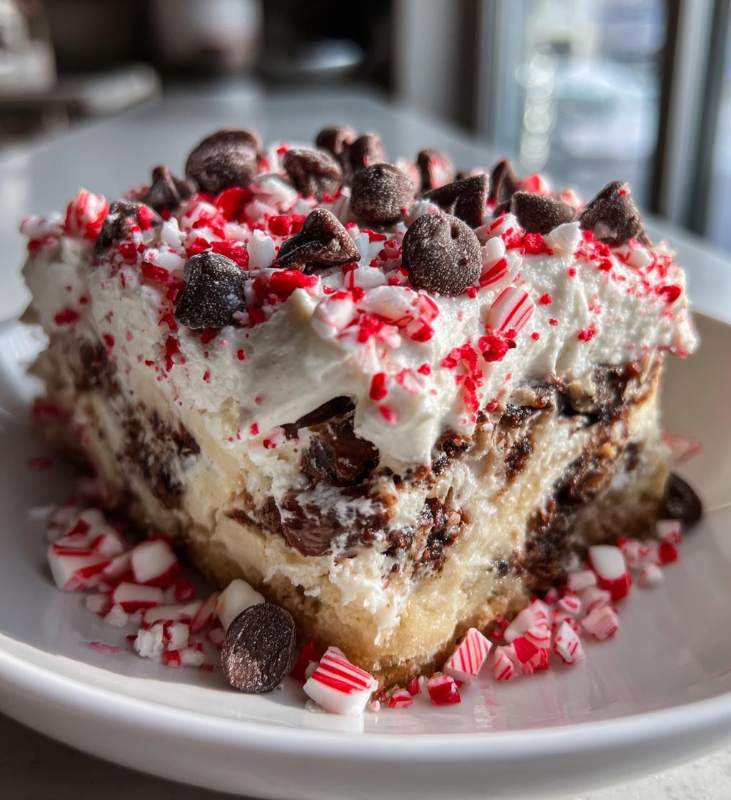 Homemade Christmas Cookie Lasagna - detail 1