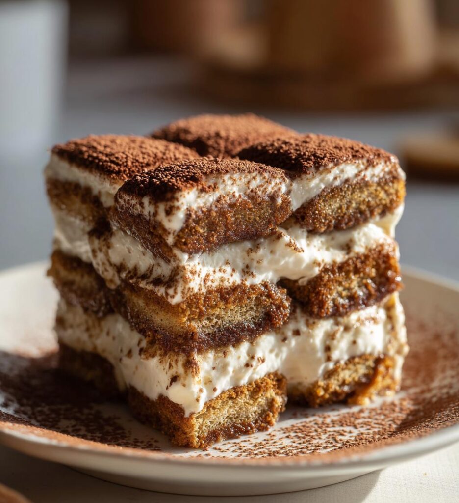 Homemade Gingerbread Tiramisu