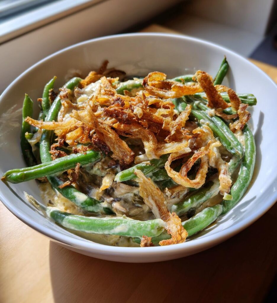 Homemade Green Bean Casserole