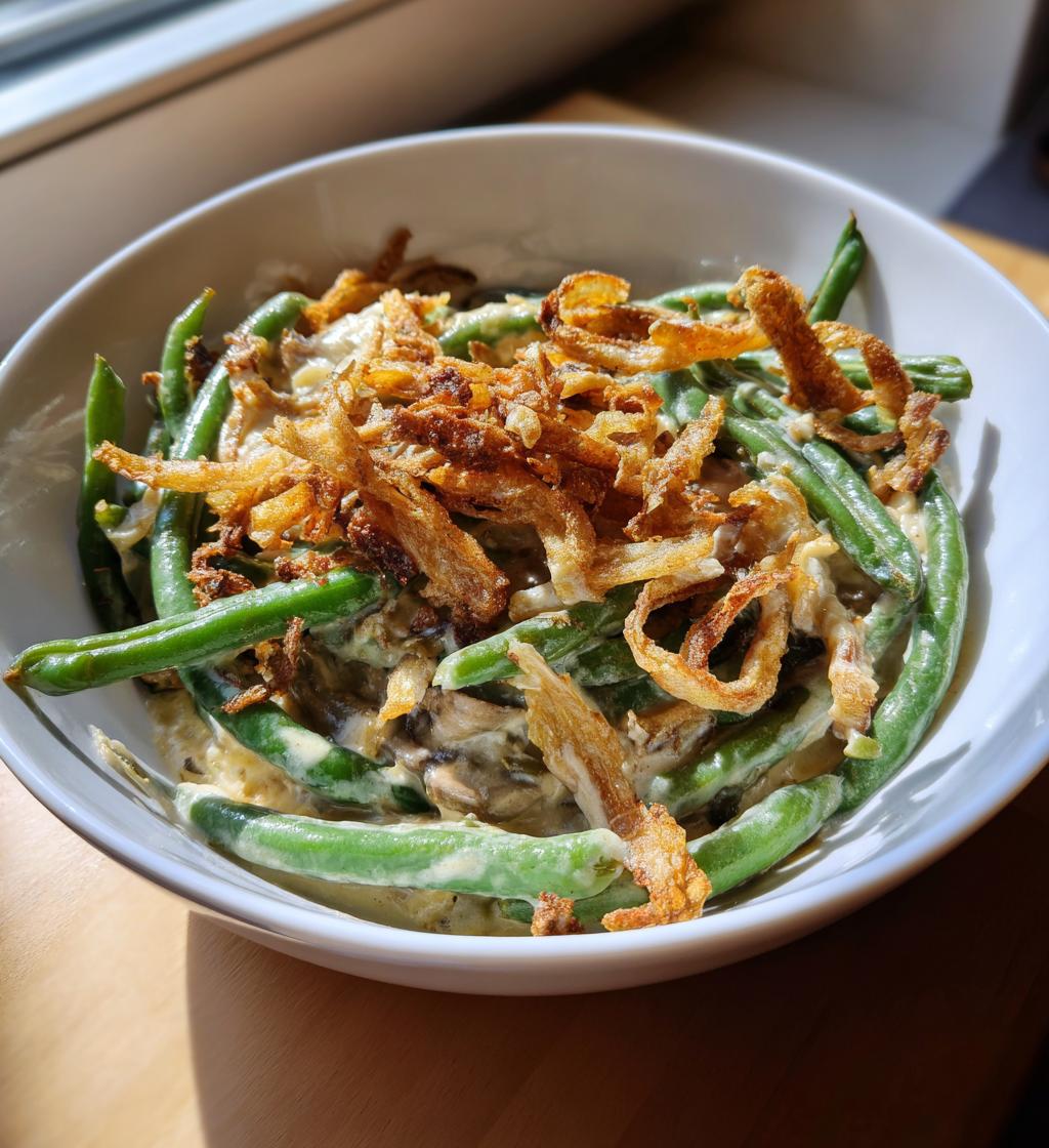 Homemade Green Bean Casserole