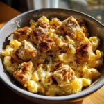 Honey Pepper Chicken Mac and Cheese