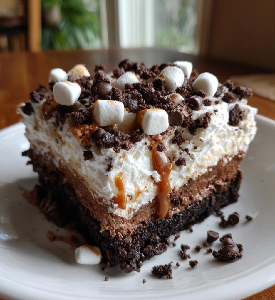 Hot Chocolate Lasagna