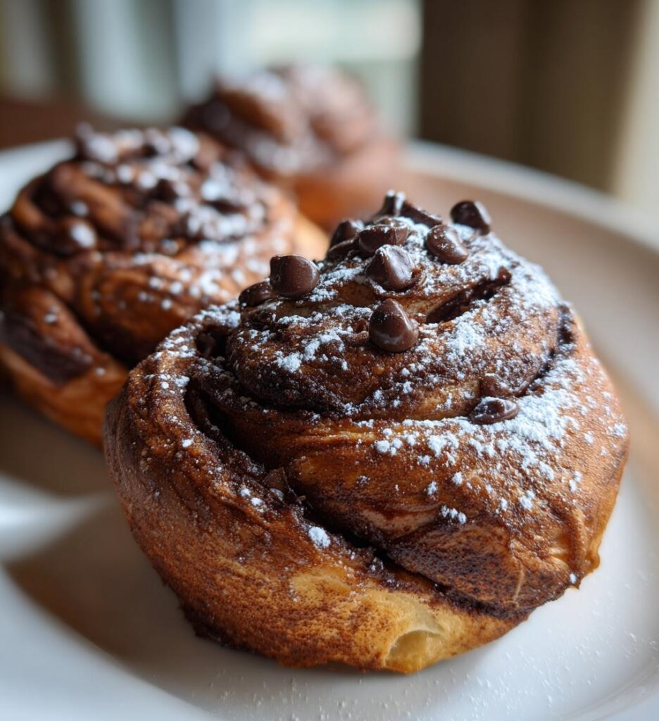Hot Cocoa Cinnamon Rolls