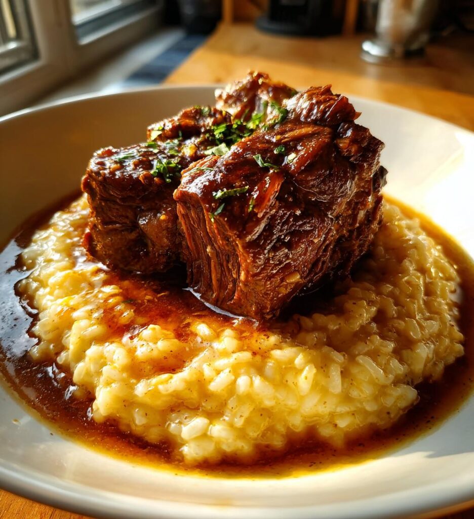 Italian Pot Roast with Risotto