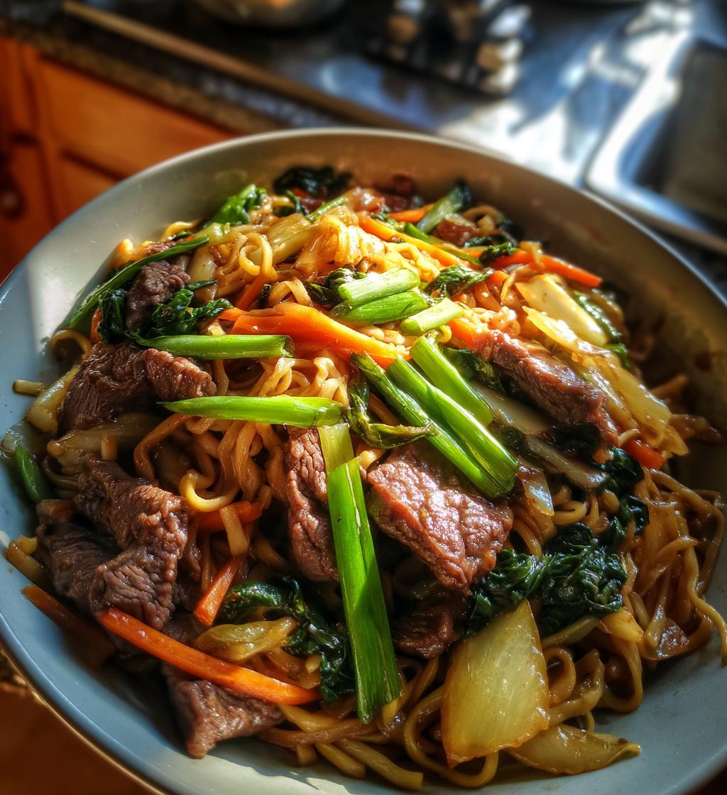 Korean Beef Noodles - detail 1