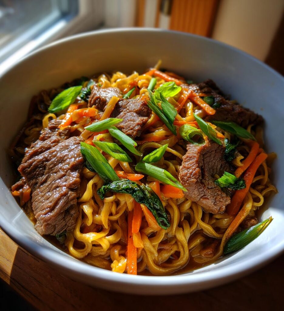 Korean Beef Noodles