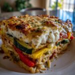 Layered Mediterranean Vegetable Lasagna with Creamy Ricotta
