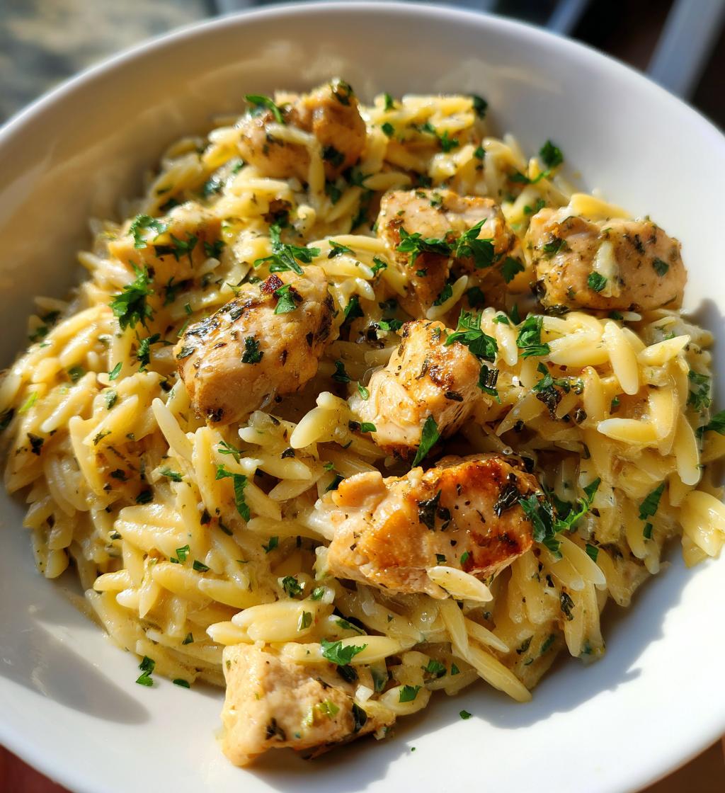 Lemon Chicken Orzo - detail 1