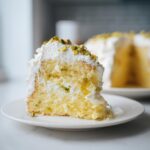 Lemon Pistachio Ricotta Cloud Cake