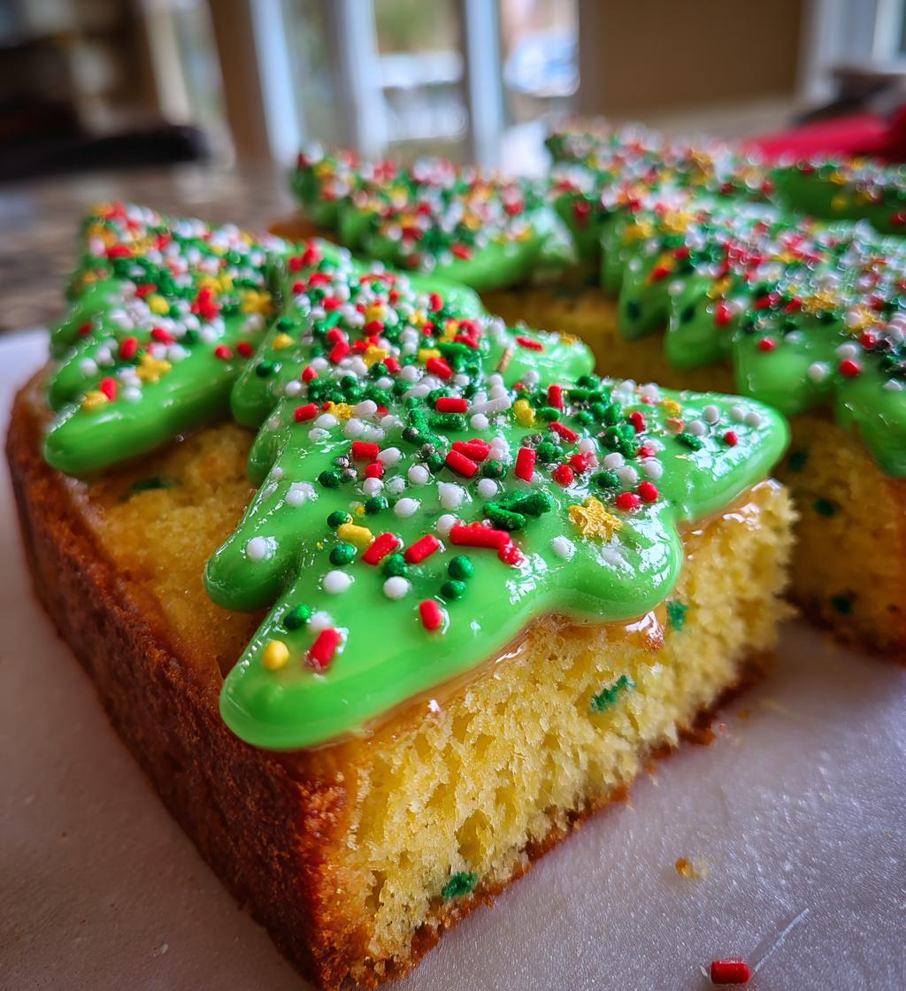 Little Debbie Christmas Tree Sheet Cake - detail 1