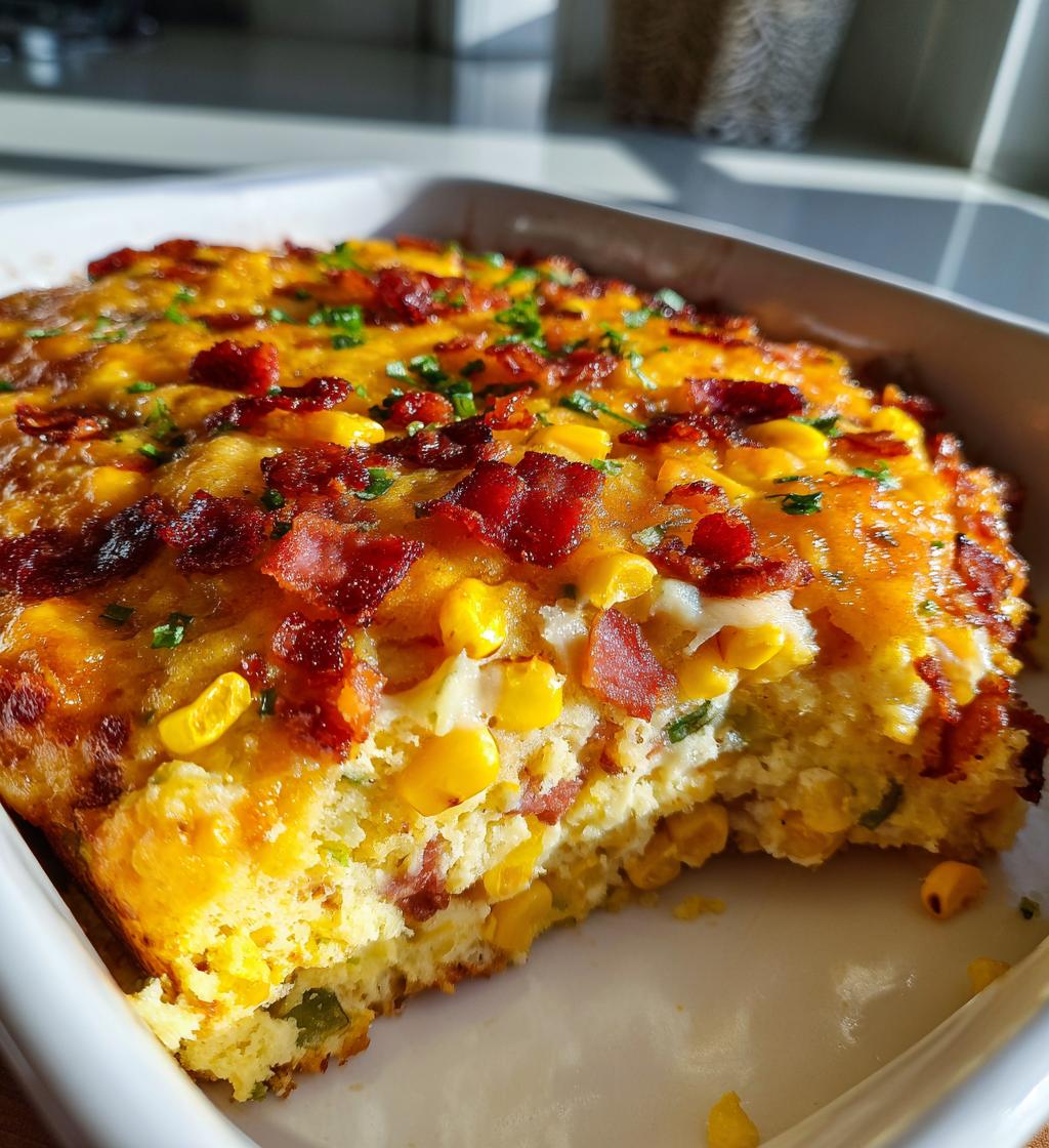 Loaded Cornbread Casserole - detail 1