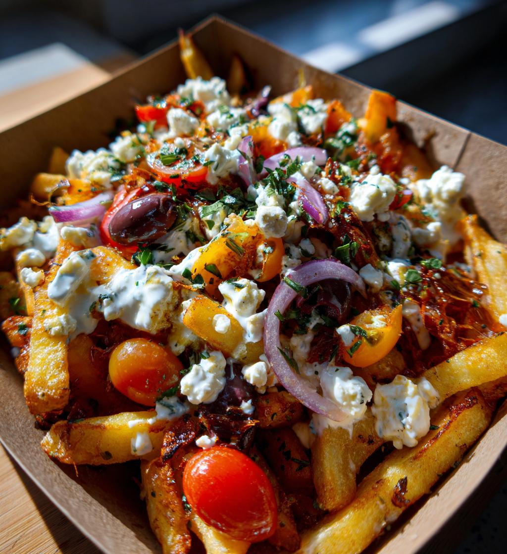 Loaded Fries Inspired by Greek - detail 1