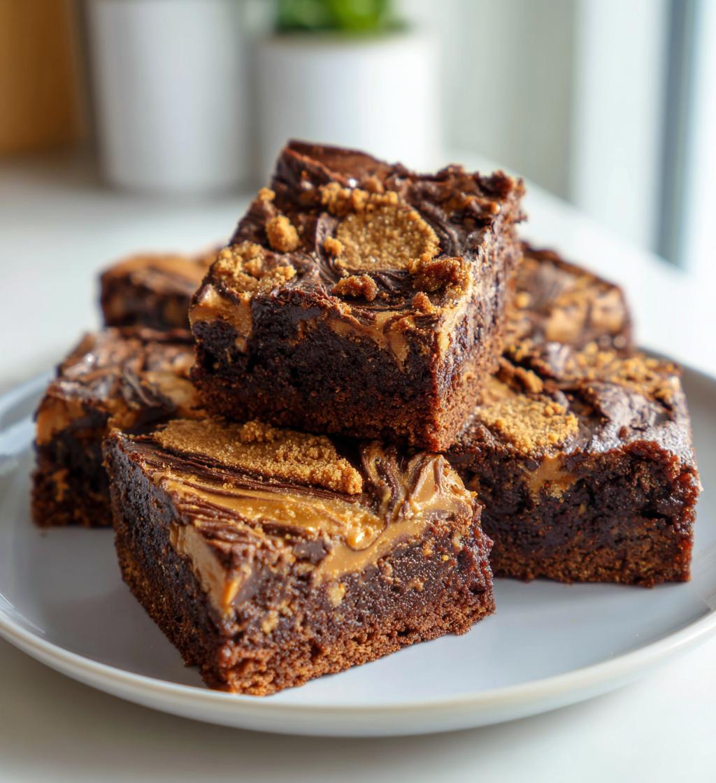 Lotus Biscoff Brownies - detail 1