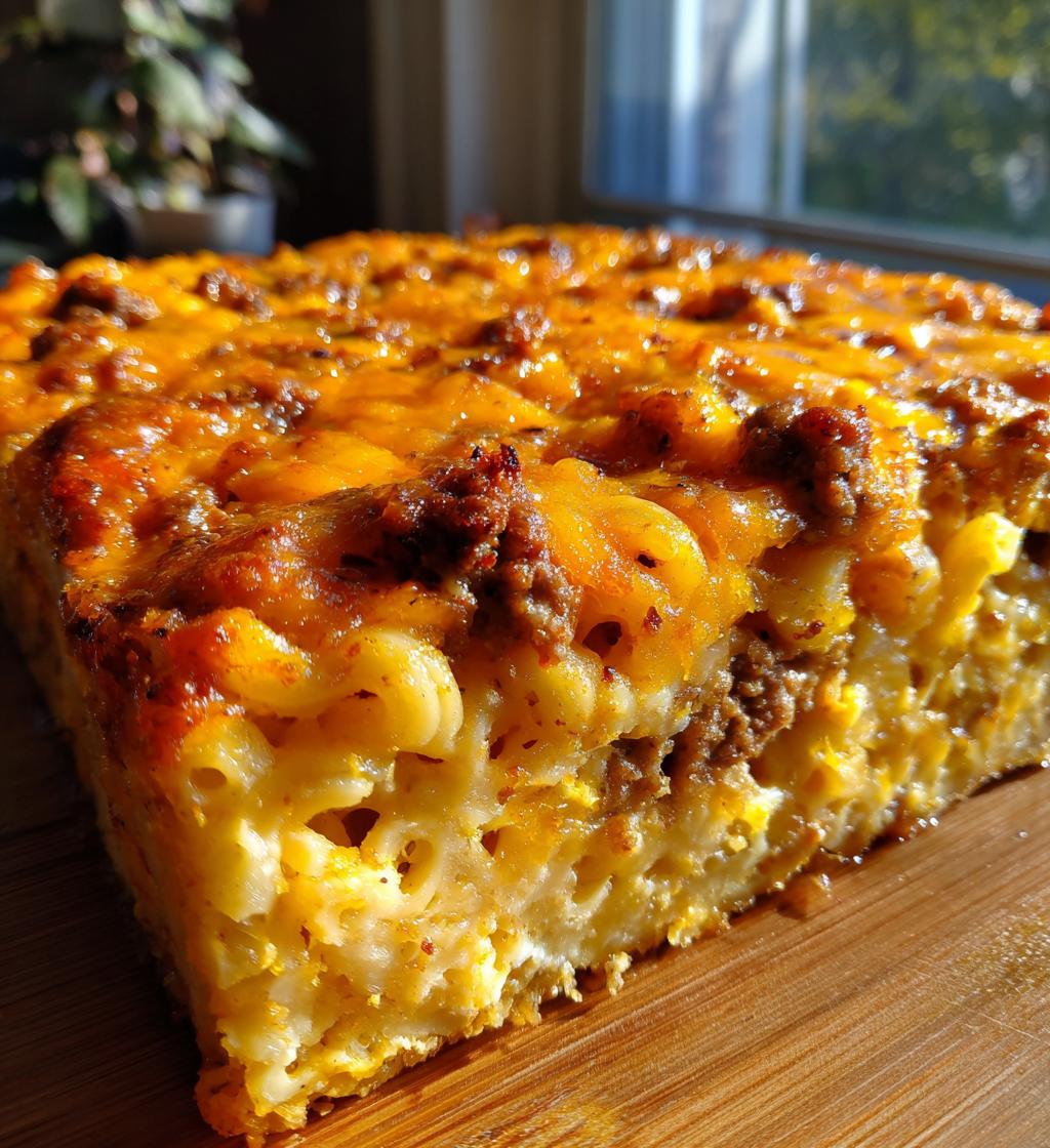 Mac and Cheese Meatloaf Casserole - detail 1