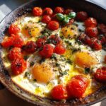 Mediterranean Baked Feta Eggs