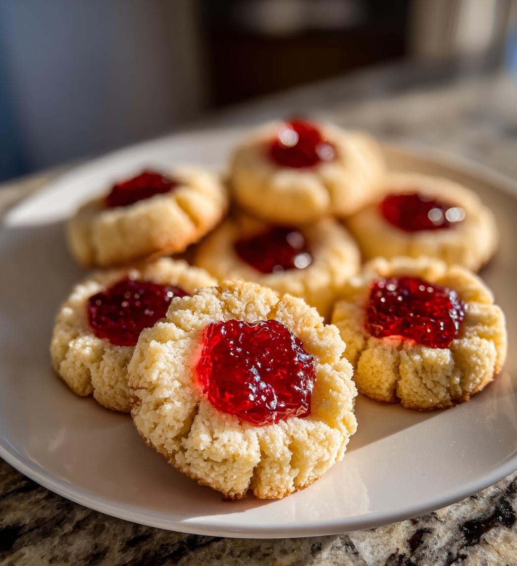 Melt In Your Mouth Cherry Shortbread Cookies - detail 1