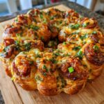 Mini sausage Christmas wreath