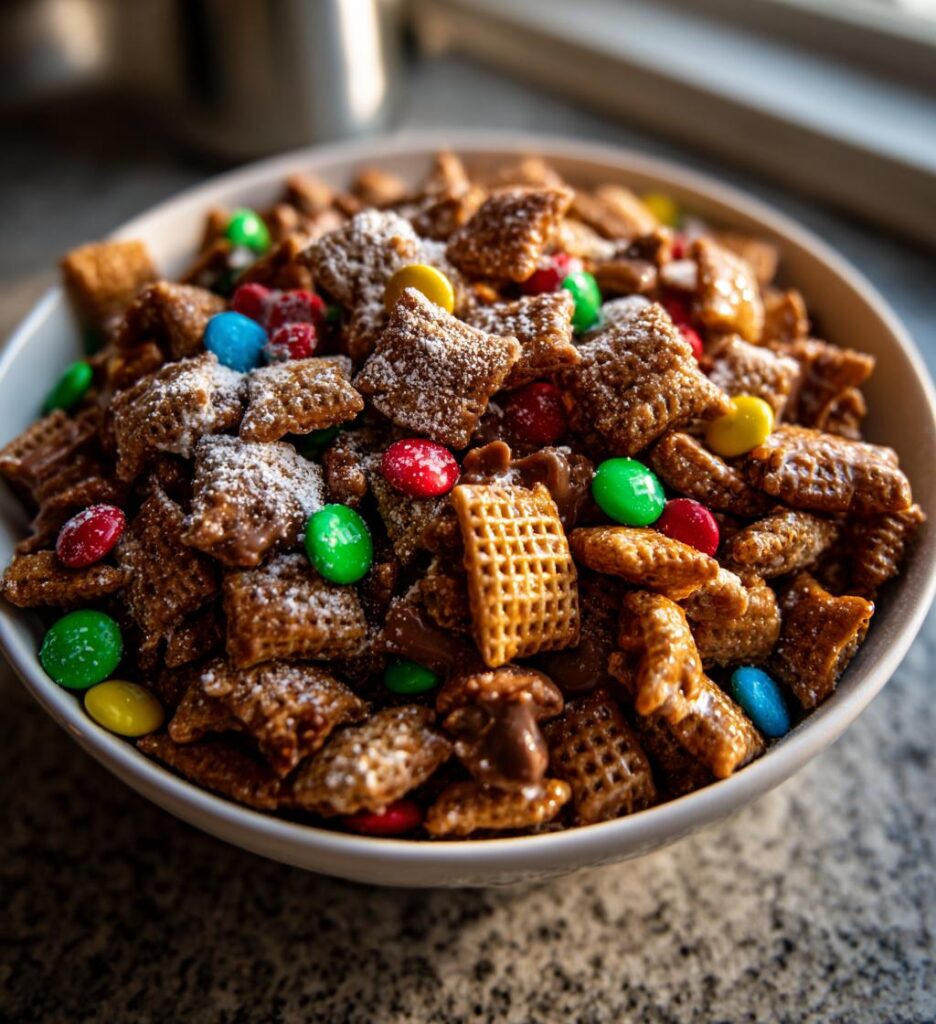 Mint Chocolate Puppy Chow