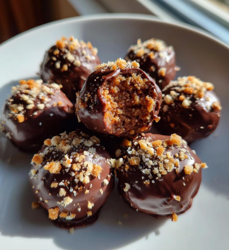 No-Bake Gingerbread Truffles