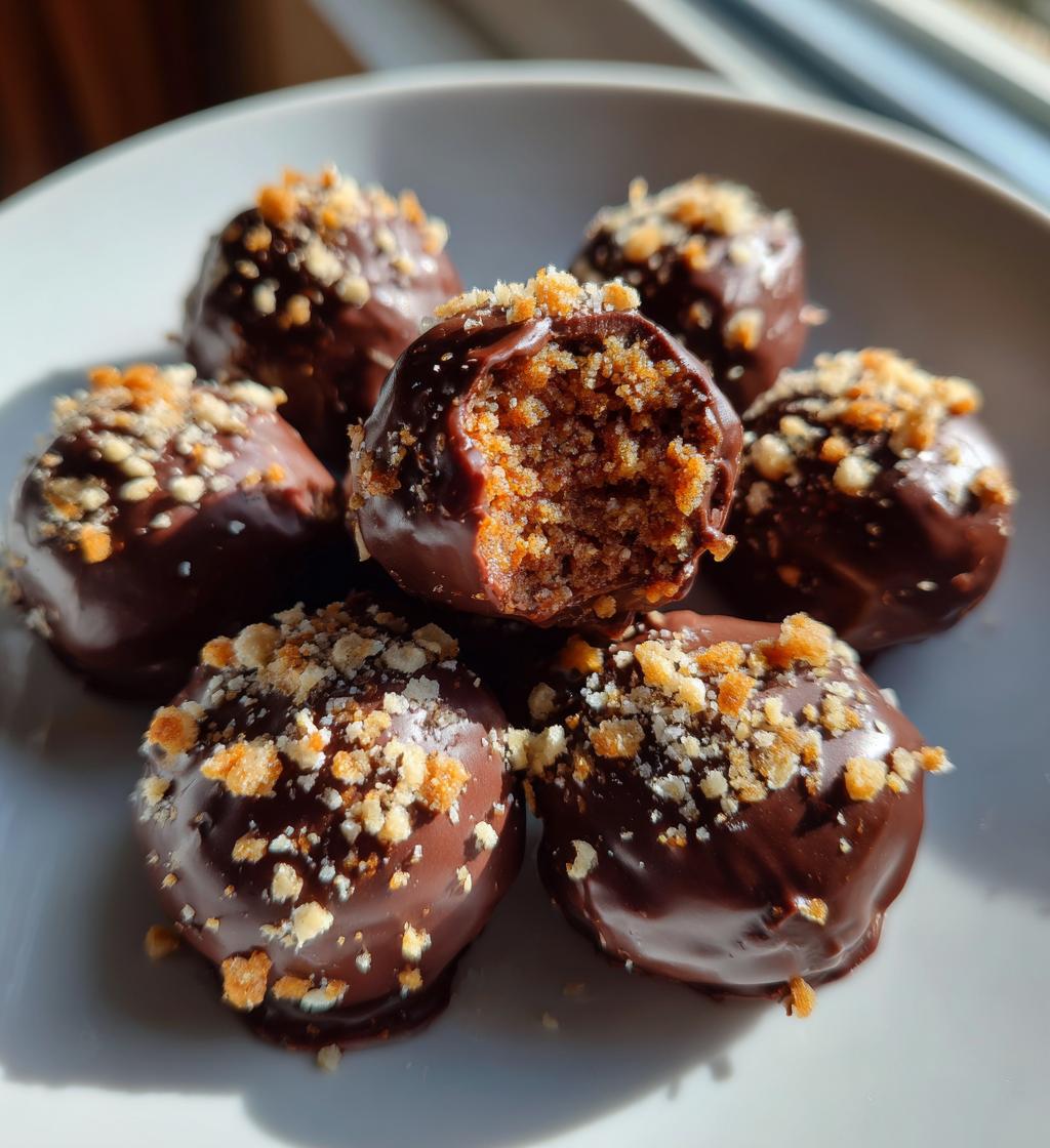 No-Bake Gingerbread Truffles