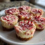 No-Bake Peppermint Cheesecake Bites