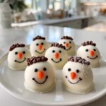 No-Bake Snowman Truffles