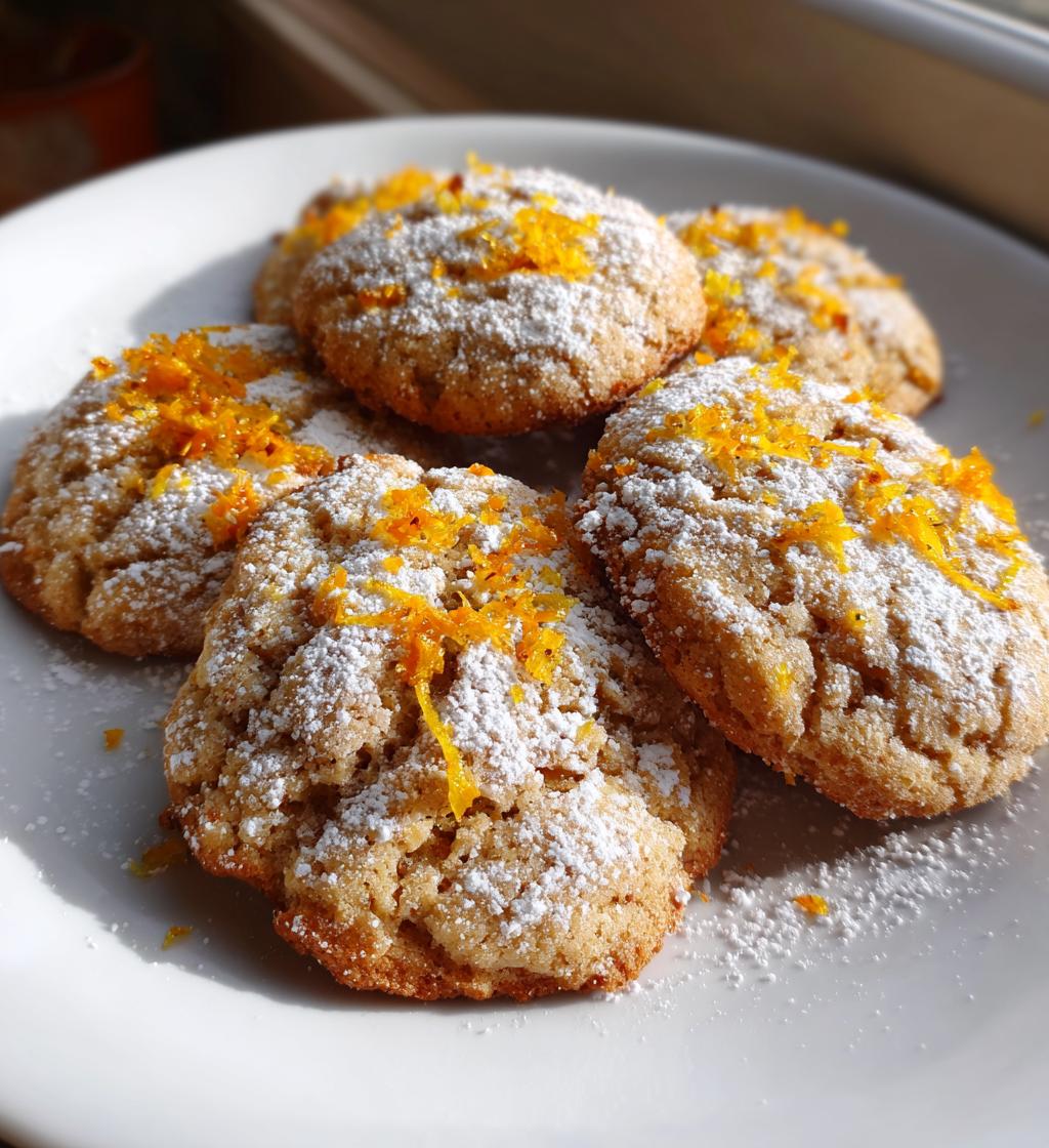 Orange Clove Cookies - detail 1