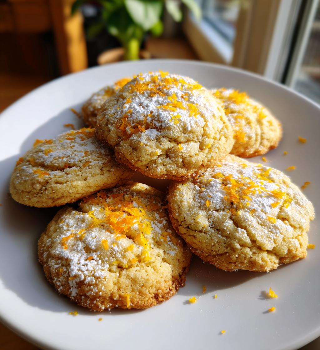 Orange Clove Cookies