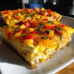 Overnight Breakfast Casserole With Hashbrowns