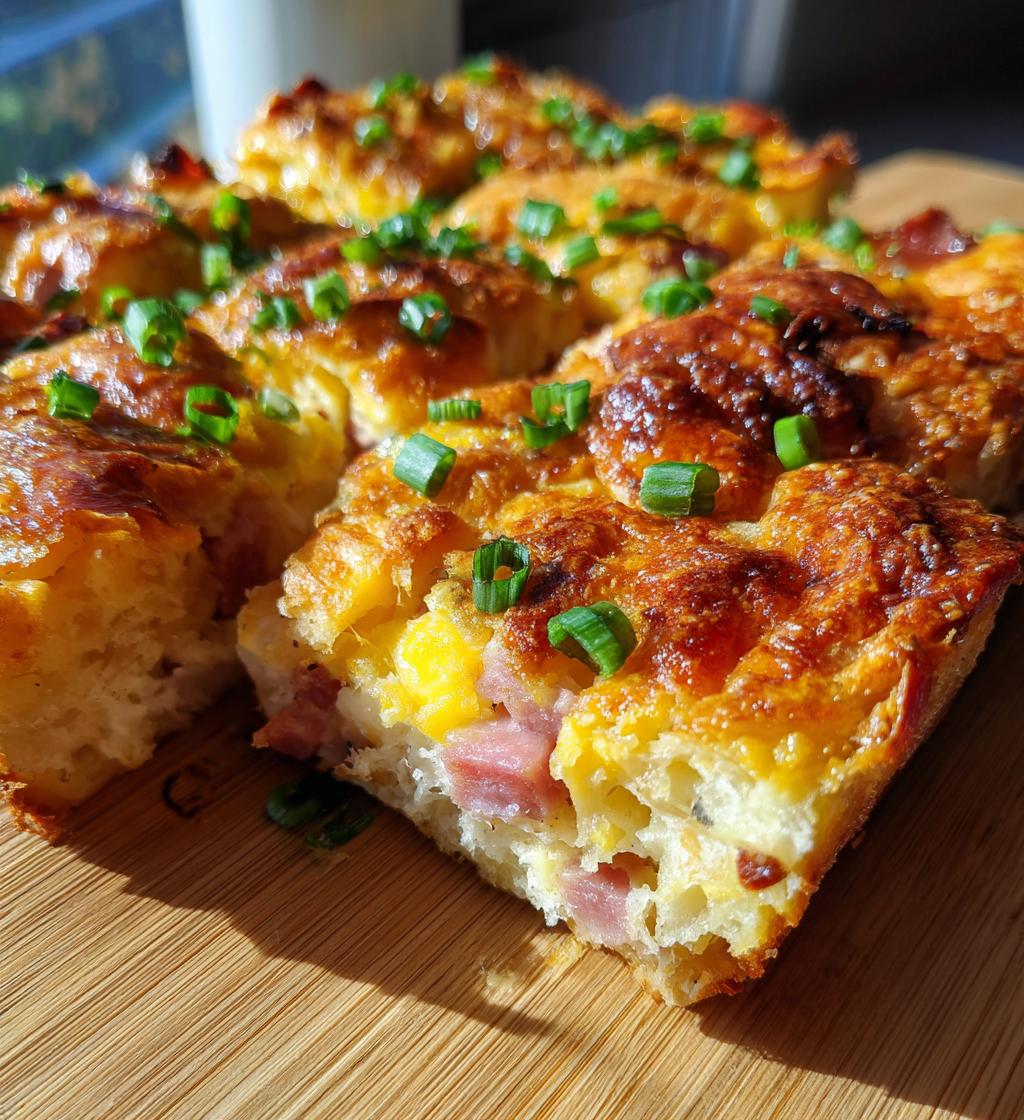 Overnight Croissant Breakfast Casserole