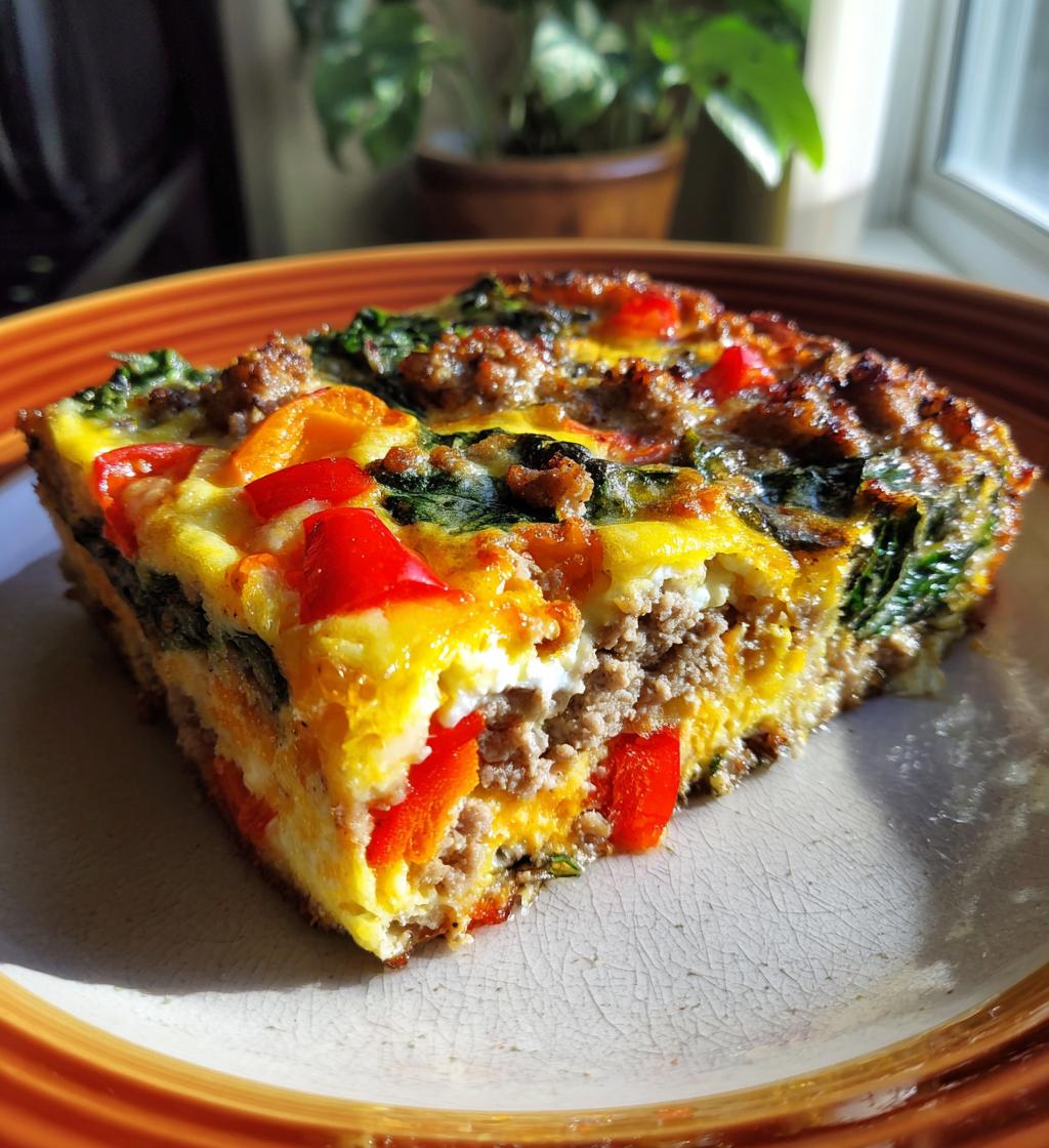 Paleo Breakfast Casserole - detail 1