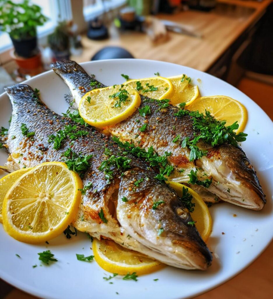 Pan-Seared Sea Bass