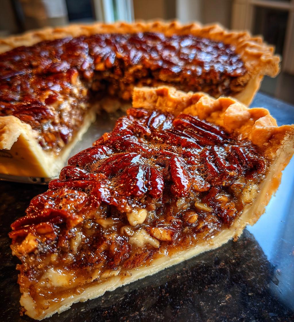 Pecan Cream Pie - detail 1