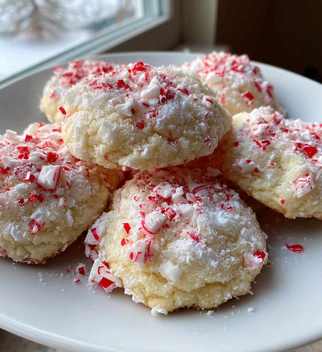 Peppermint Meltaway Cookies - detail 1