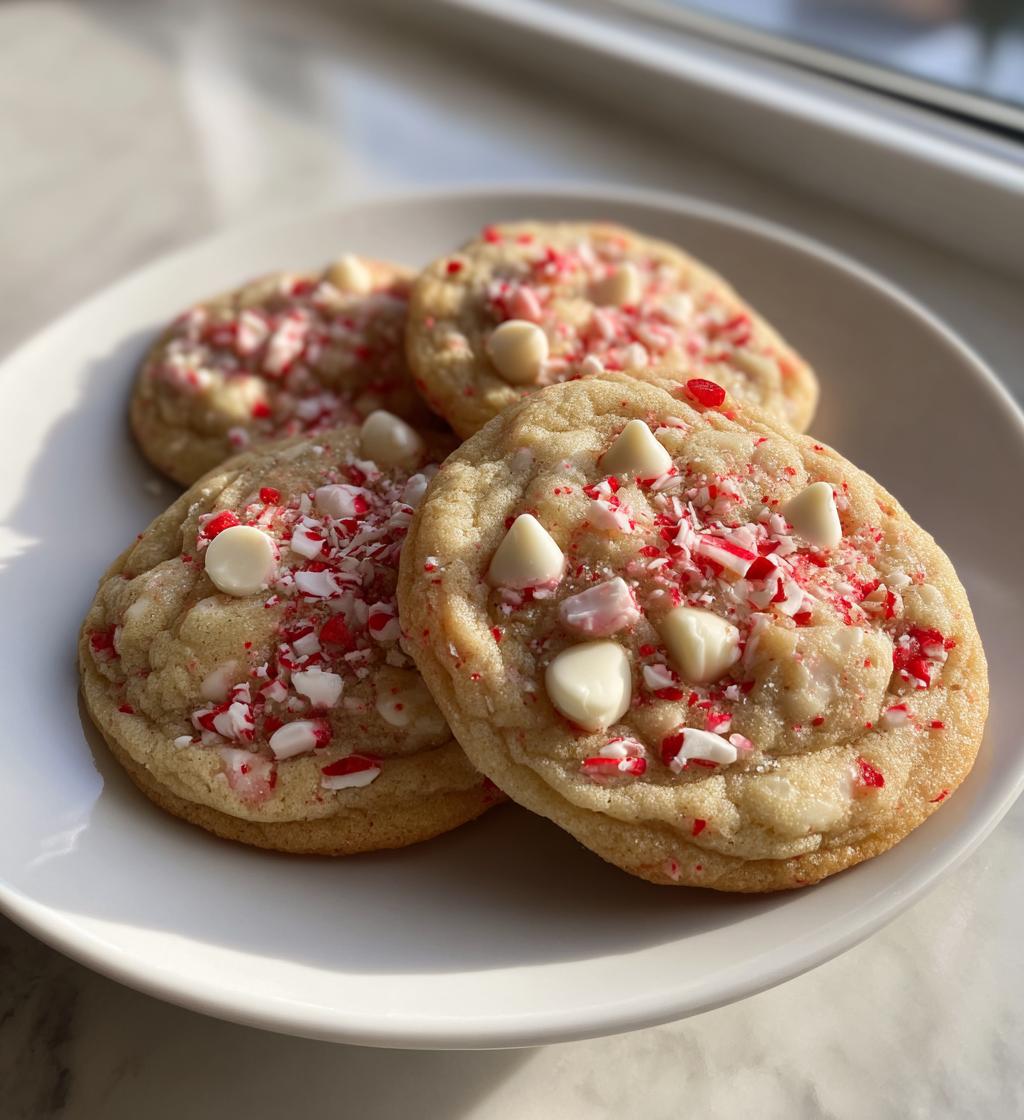 Peppermint White Chocolate Pudding Cookies - detail 1
