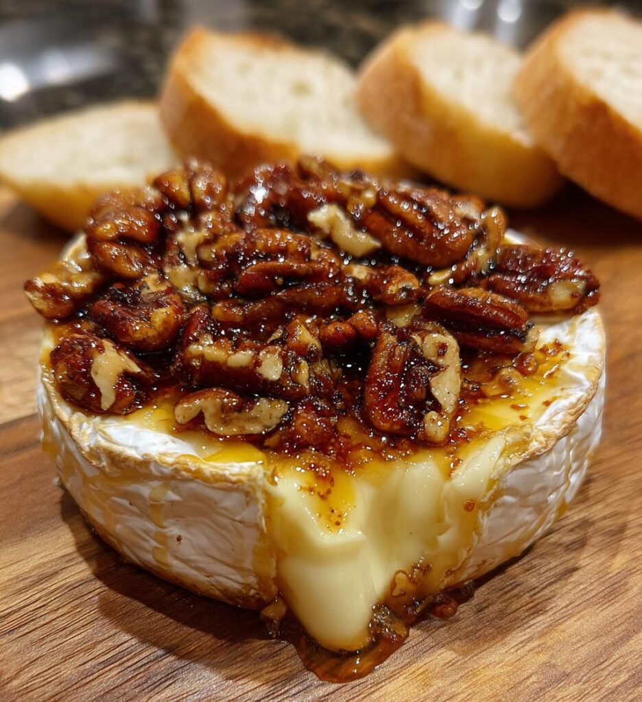Praline Mustard Brie Appetizer