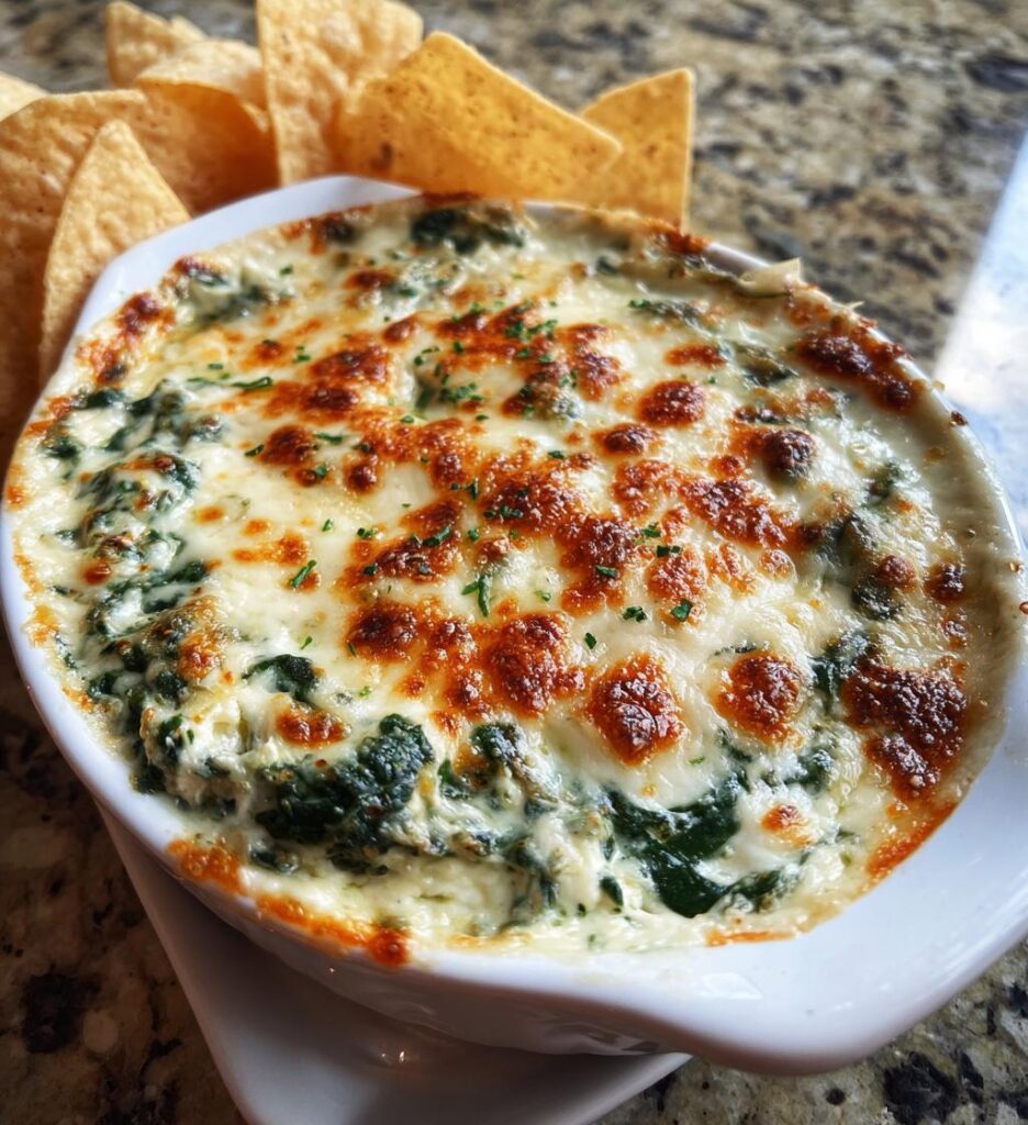 Queso Spinach Dip