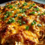 Ranch Buffalo Pasta Bake