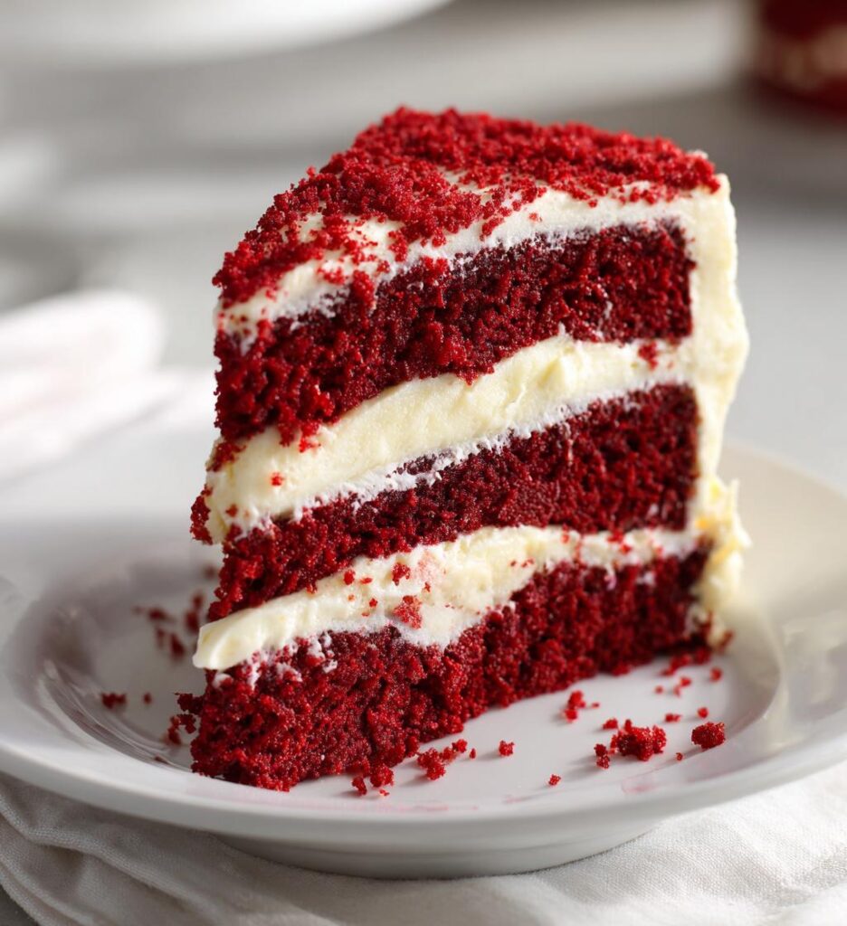 Red Velvet Christmas Cake