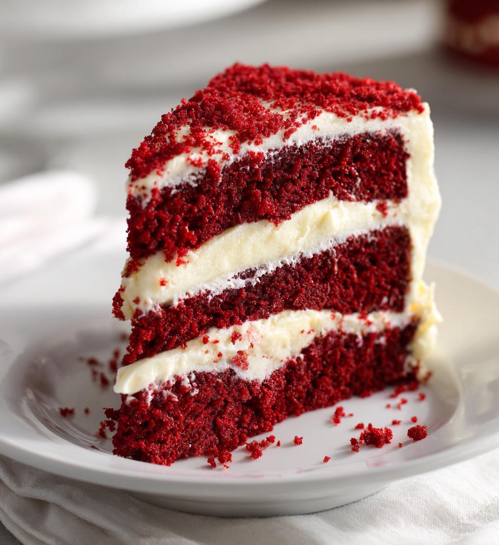 Red Velvet Christmas Cake