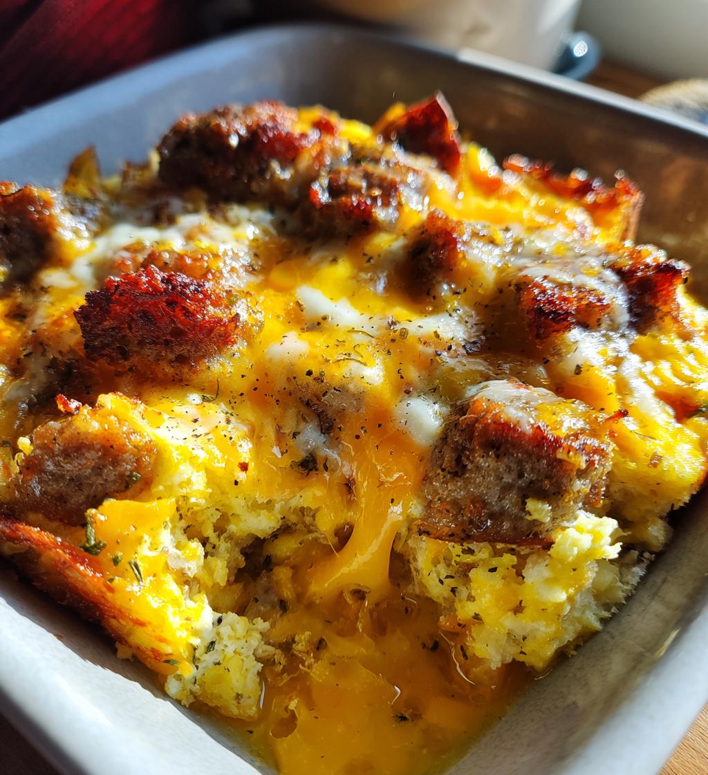 Sausage Hash Brown Breakfast Casserole - detail 1