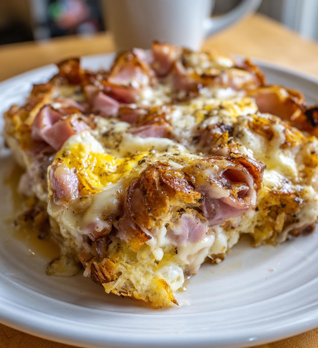 Savory Croque Madame Casserole