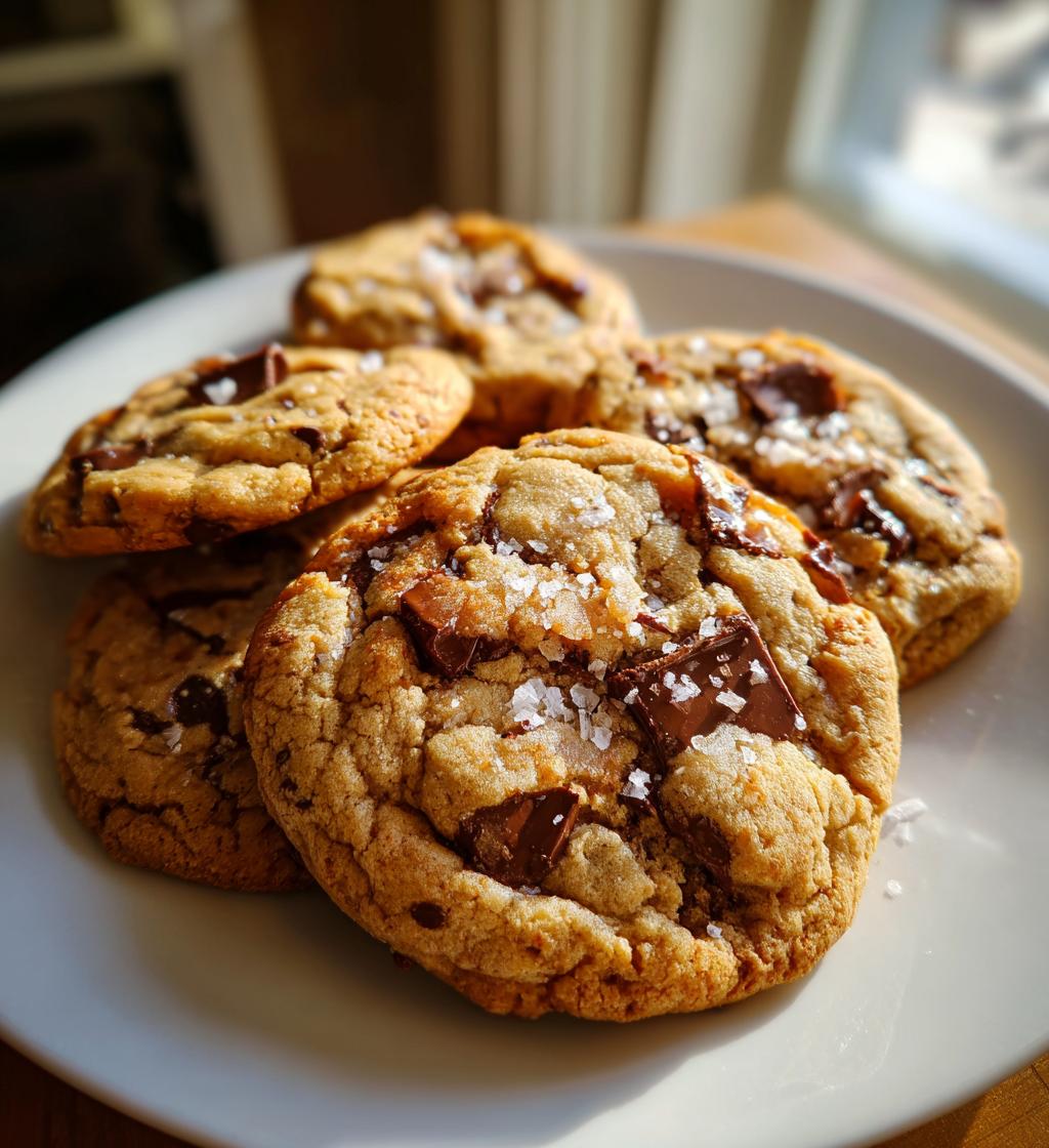 Sea Salt Chocolate Chip Cookies - detail 1