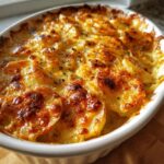 Slow Cooker Cheesy Scalloped Potatoes